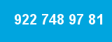 922 748 97 81 922 748 97 81